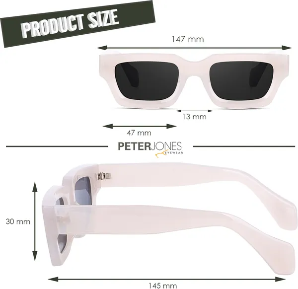 White_Rectangular_Sunglasses_-_For_Unisex