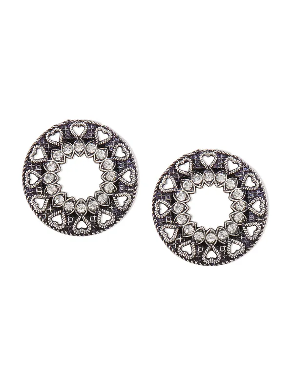 women_German_silver_studs