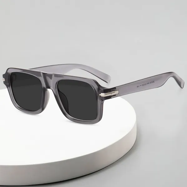 Square_Grey_Transparent_Frame_Oversized_UV/UB_Protected_(3754GT)_-_For_Unisex