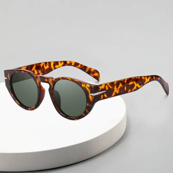 Round_Demi_Brown_Oversized_UV/UB_Protected_(3765DA)_-_For_Unisex