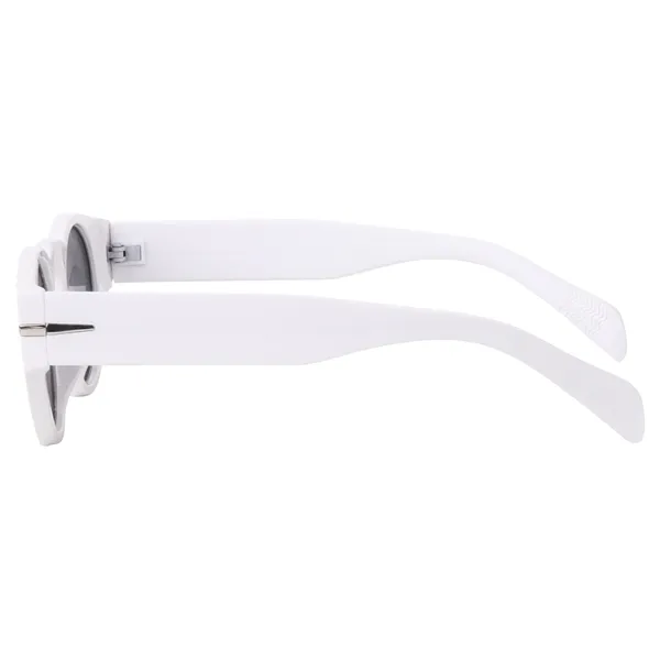 Round_White_Oversized_UV/UB_Protected_(3765W)_-_For_Unisex