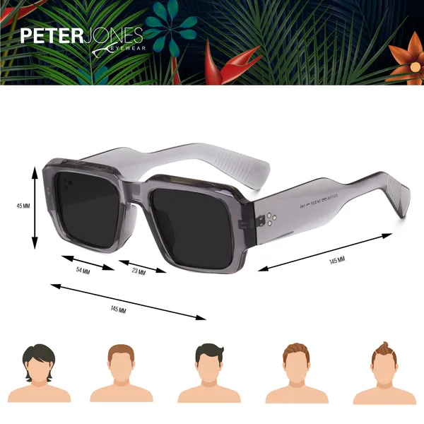 Wide_Grey_Frame_Large_Oversized_UV/UB_Protected_(3766GT)_-_For_Unisex