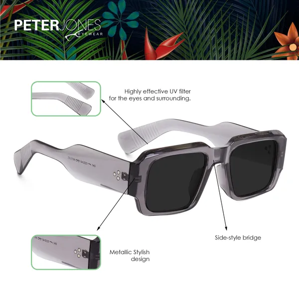 Wide_Grey_Frame_Large_Oversized_UV/UB_Protected_(3766GT)_-_For_Unisex