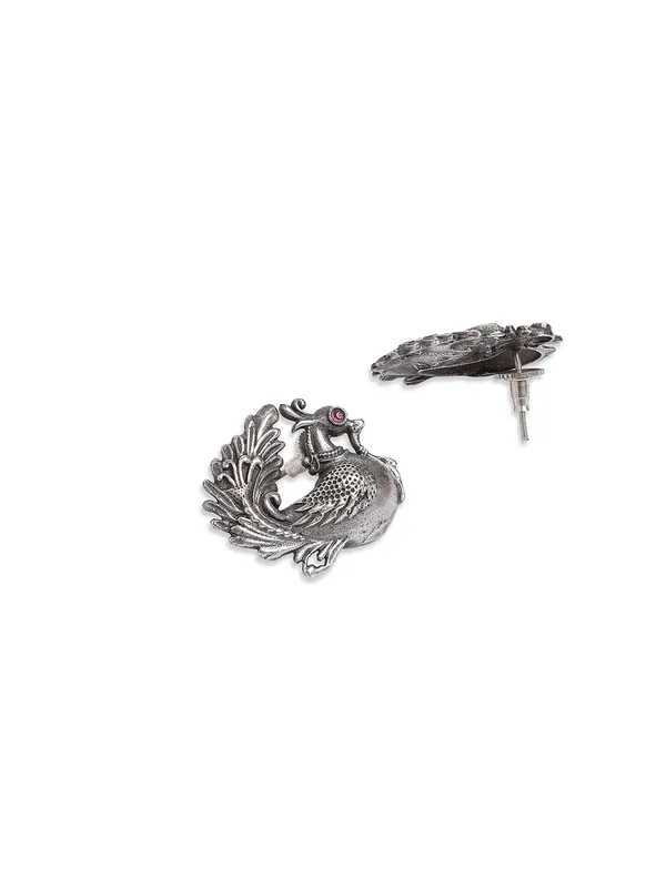 Astu__German_Silver_Ganesh_Long_Pendant_Necklace_Set
