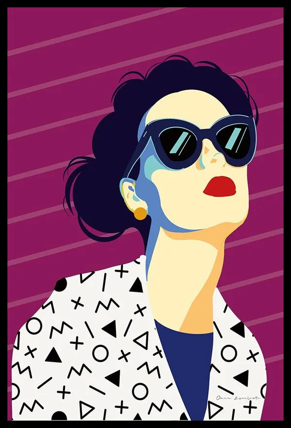 Fashion_woman_in_style_pop_Art_151_|_Painting_for_Living_room_and_Bedroom