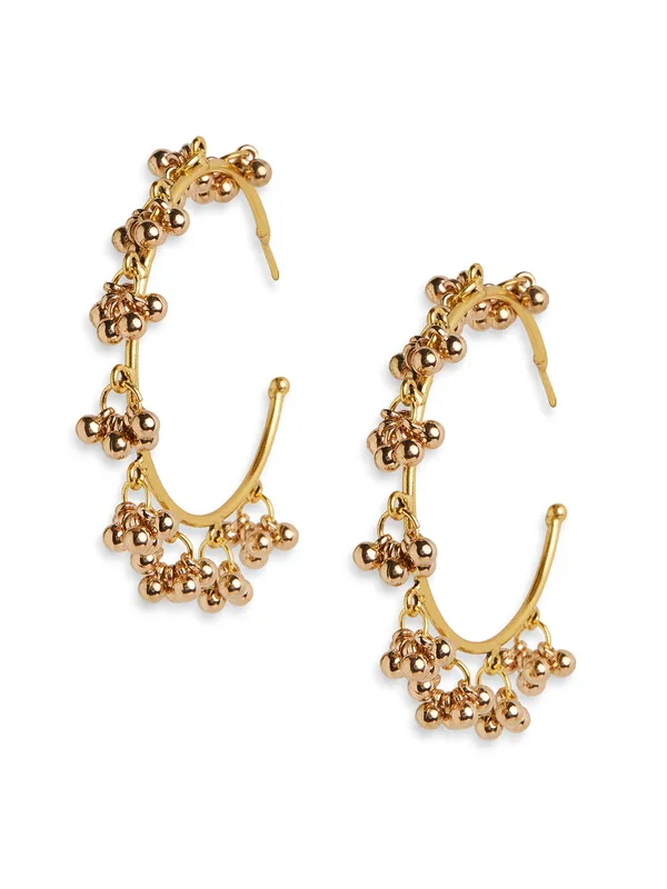 Gold_plated_cresent_shape_earring