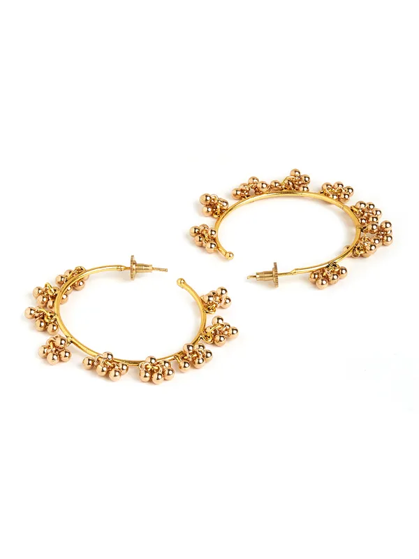 Gold_plated_cresent_shape_earring