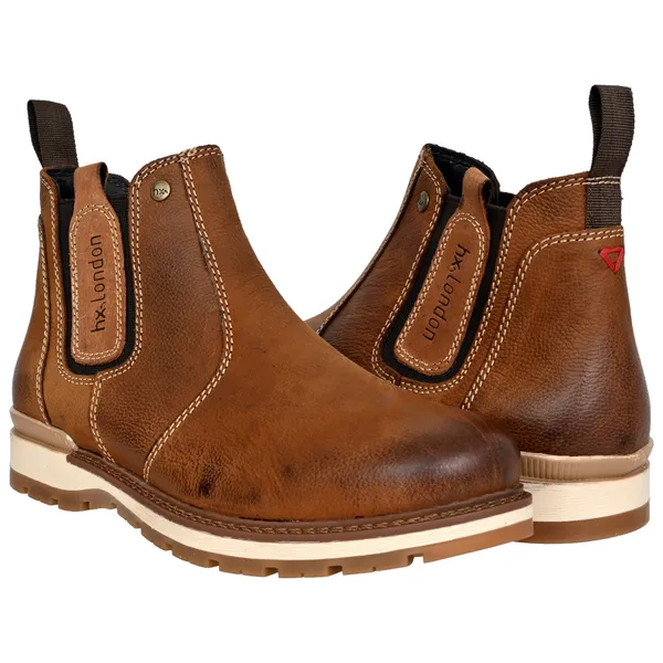 Tan_Leather_Round_Toe_Mid_Top_Chelsea_Boots