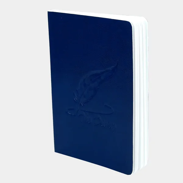 Handmade_Travel_Diary_Gift_For_Men_Women_Faux_Leather_Leafy_Pattern_Embossed_A5_Size_160_pages_For_Office_Journal_Writing_Notebook_Compact_Size_Easy_To_Carry_Blue