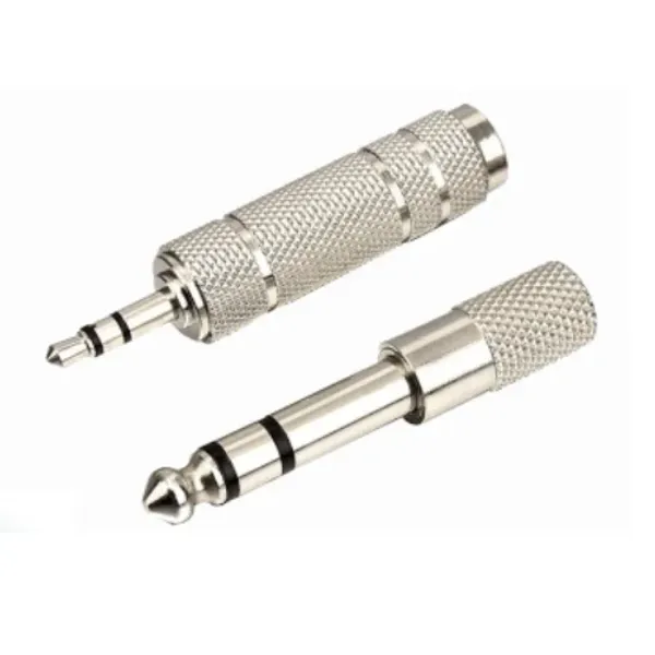 3.5mm_plug_to_6.35mm_jack_and_6.35mm_plug_to_3.5mm_jack_silver_plated_stereo_jack_adapter,_jack_6.3_3.5_amp_adapter_headphone_compatible_with_guitar,_keyboard,
