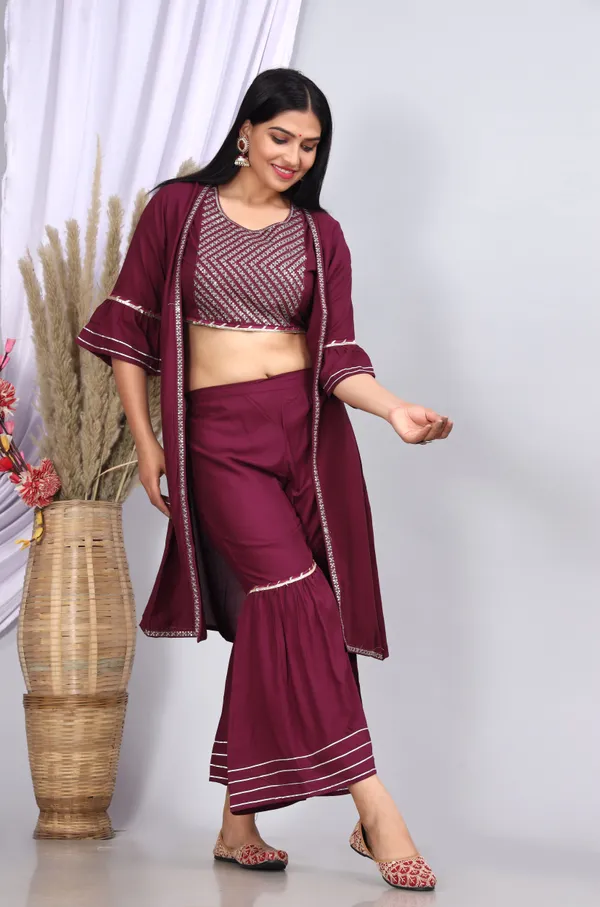 Purple_Crop_Top,__Sharara_Ethnic_Wear_Jacket_Set_For_Women
