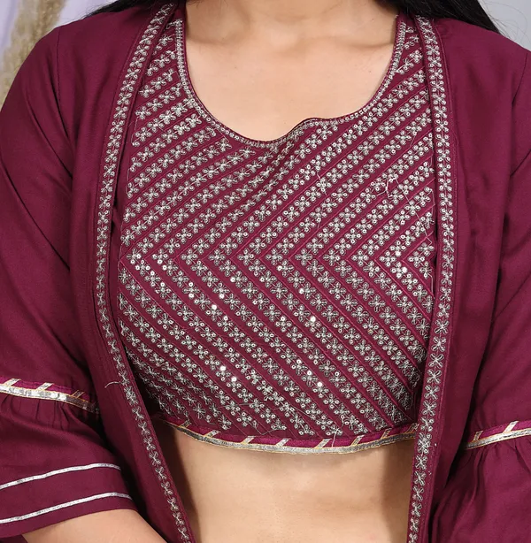 Purple_Crop_Top,__Sharara_Ethnic_Wear_Jacket_Set_For_Women