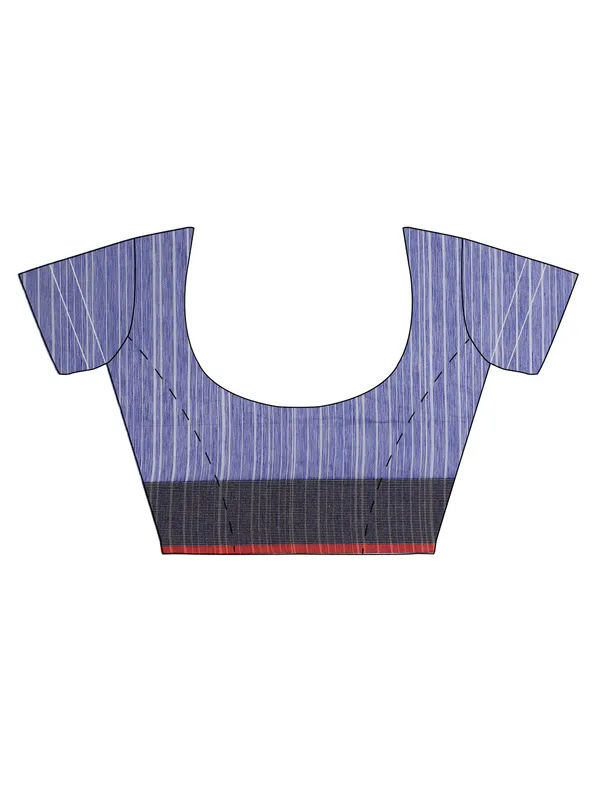 Blue_Cotton_Blend_Banarasi_Sarees_For_Women