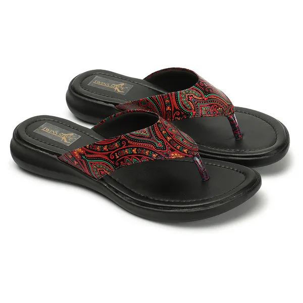 Casual_Slip_On_Flat_Slippers_(Red)