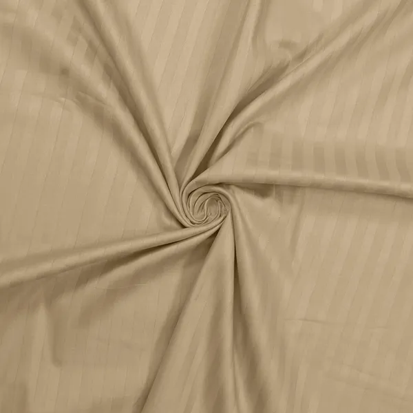 _100%_Cotton_220_TC_Italian_Stripes_Flat_King_Size_Bedsheet_With_2_Pillow_Cover_(108_x_108_Inch,_BIEGE)