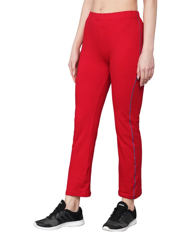 Red_Cotton_Lower__Comfortable,_Stylish_And_Trendy_Casual_Wear