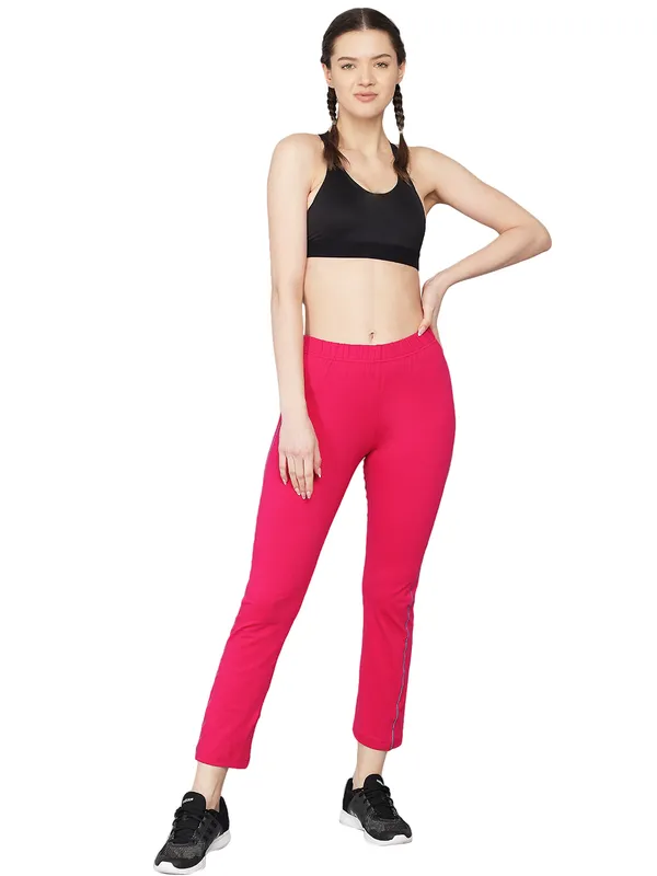 Rani_Pink_Cotton_Lower__Comfortable,_Stylish_And_Trendy_Casual_Wear