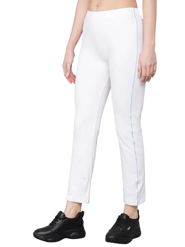 White_Cotton_Lower__Comfortable,_Stylish_And_Trendy_Casual_Wear