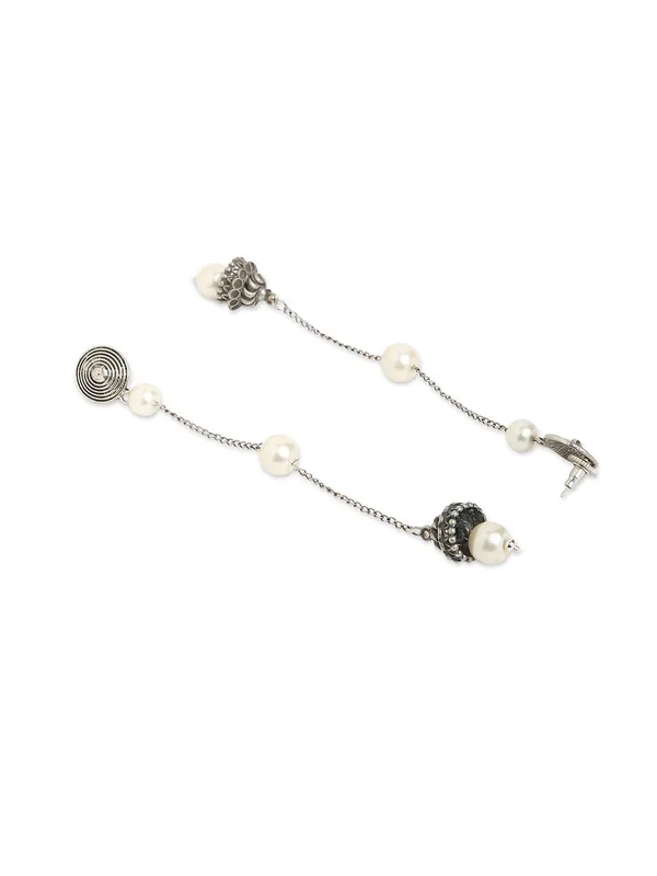 German_silver_long_earring
