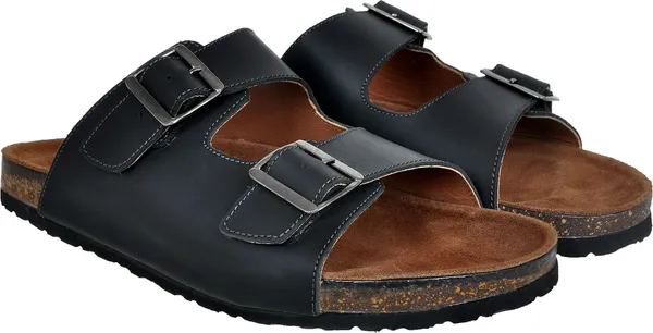 Black_Leather_Sandal_Slip-on_Casual_Leather_Flats_For_Men
