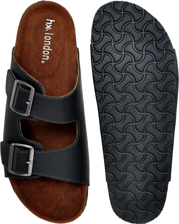 Black_Leather_Sandal_Slip-on_Casual_Leather_Flats_For_Men