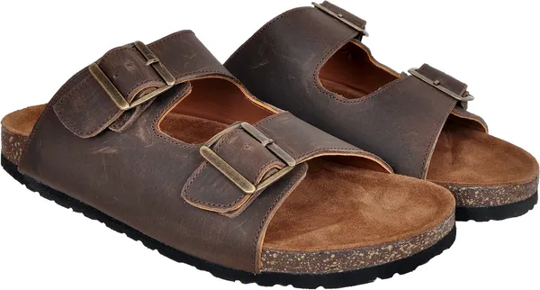 Brown_Leather_Sandal_Slip-on_Casual_Leather_Flats_For_Men