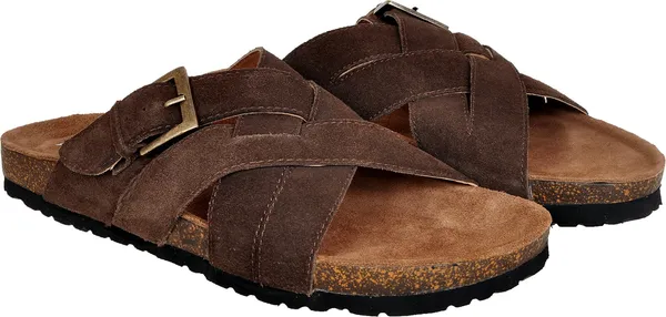 Brown_Suede_Slip-on_Sandal_Casual_Flats_for_Men
