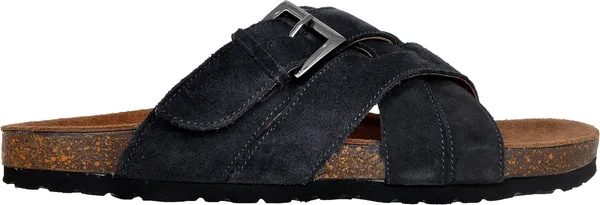 Navy_Suede_Slip-on_Sandal_Casual_Flats__For_Men