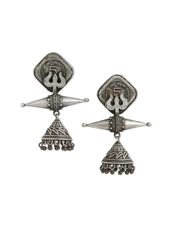 German_silver_trishual_earring