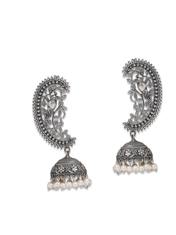 German_silver_hoop_earring