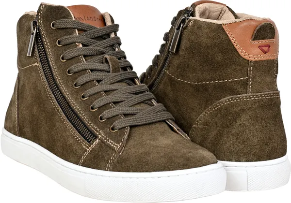Olive_Genuine_Suede_Leather_Ankle_Sneakers_for_Men