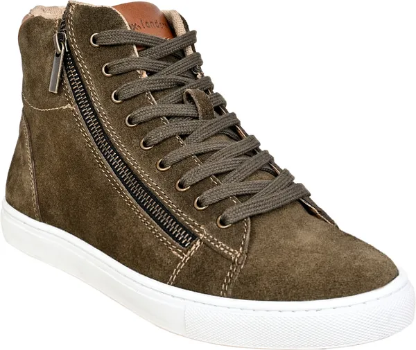 Olive_Genuine_Suede_Leather_Ankle_Sneakers_for_Men