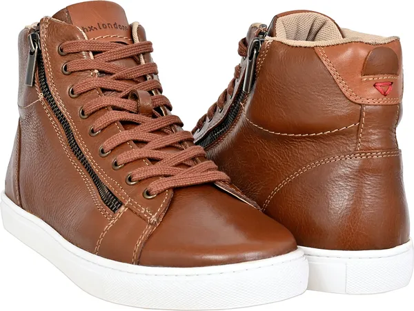 Tan_Genuine_Leather_Ankle_Sneakers_for_Men