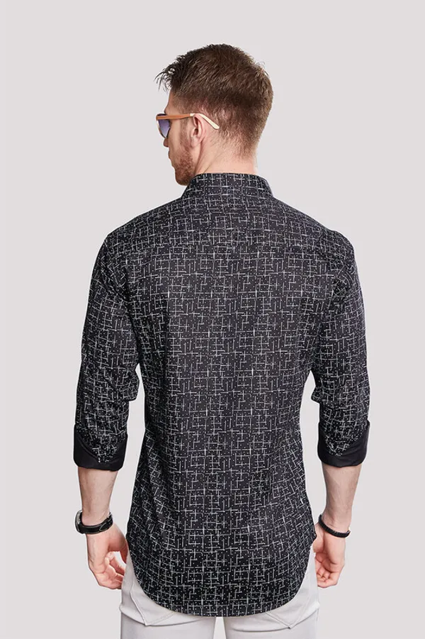 Jaakko_Black_Minimalist_Print_Full_Sleeves_Shirt