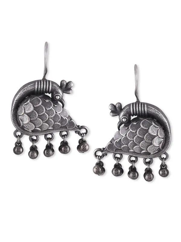 Peacock_Hook_Earrings