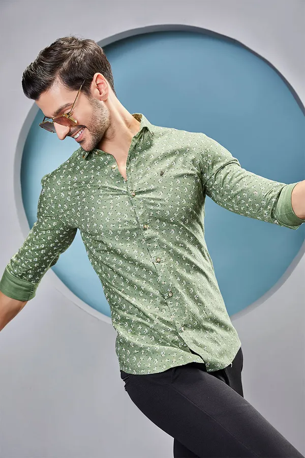 Aubrey_Green_Cotton_Floral_Print_Full_Sleeves_Shirt