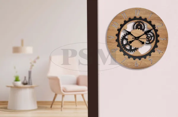BLACK_LASER_CUT_WOODEN_WALL_CLOCK__15_INCH_ROUND_PSM_1111