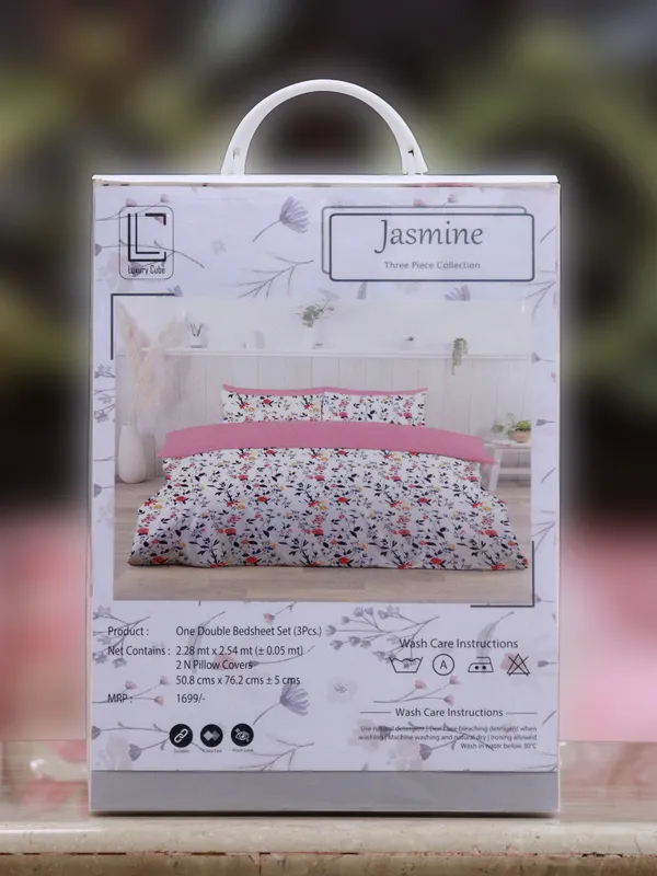 Luxury_Cube_Jasmine_Collection_Double_Bedsheet