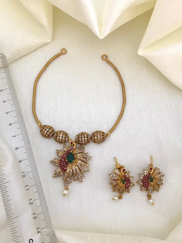 Maithili_Chain_Link_Antique_Necklace_Set