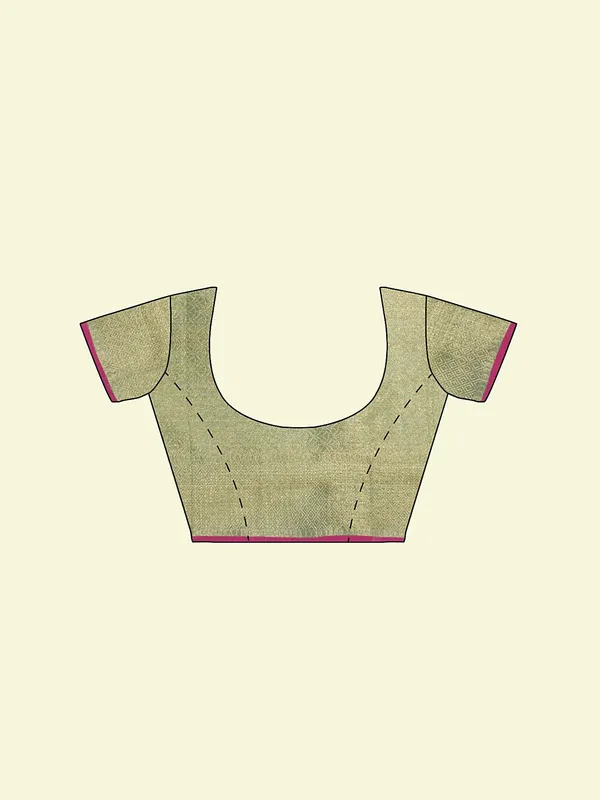 Beige_Cotton_Blend_Banarasi_Sarees_For_Women