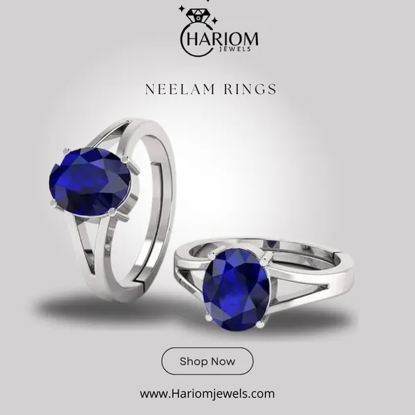 Neelam_Stone__Created_Neelam_Stone_Blue_Sapphire_Ring_Adjustable_Woman_&_Man_Ring