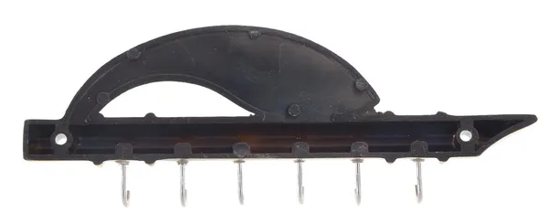 6_Copper_Hooks_Yellow_Key_Holder