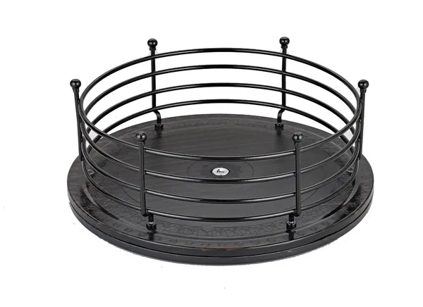Revolving_Organiser_-_Twist_N_Pick_(105_inch)_Plastic_-_Wood_Finish