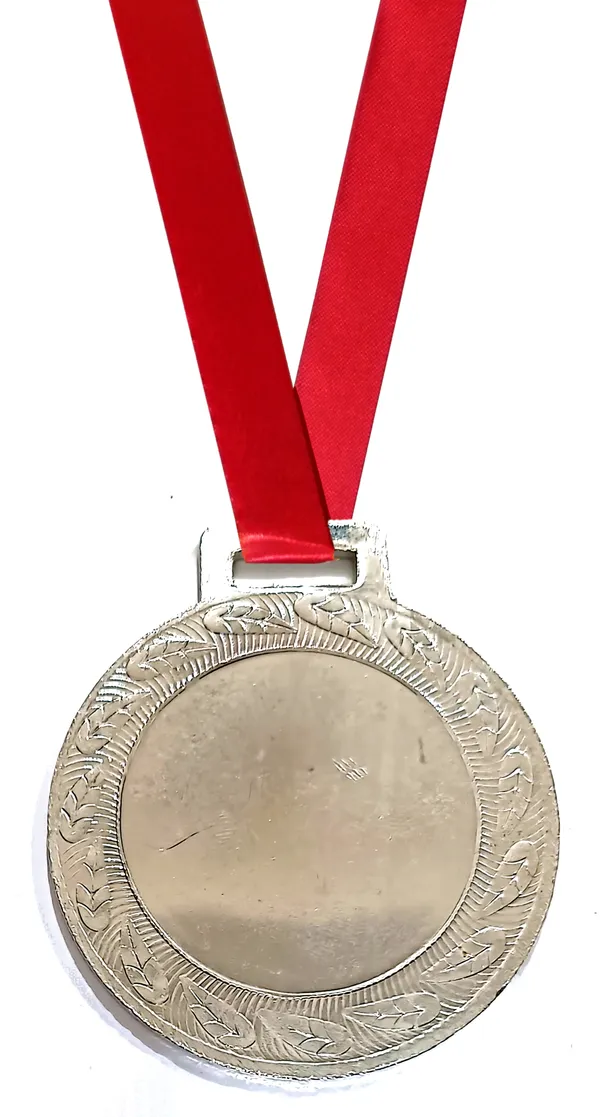 Pack_Of_12_Ms_Oddy_Medals_|_With_Satin_Ribbon_|_Size_-_2.5_Inch_Dia_|_Silver