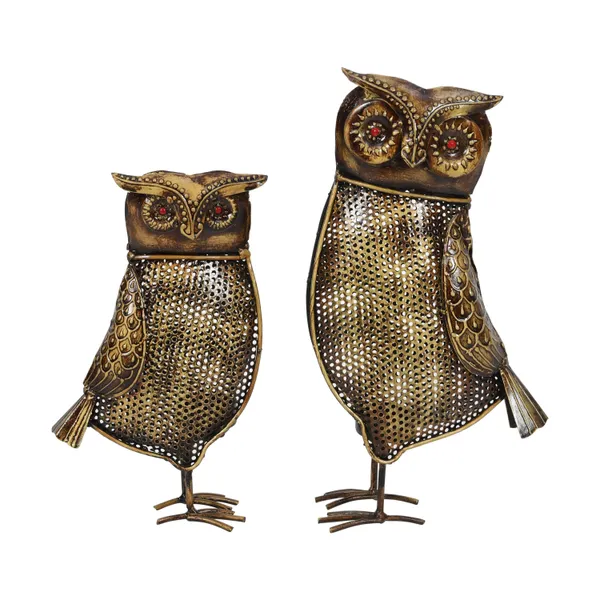 Metal_Owl_Pair_Candle_Holder_-_Stylish_Home_Decor_For_A_Cozy_Ambience