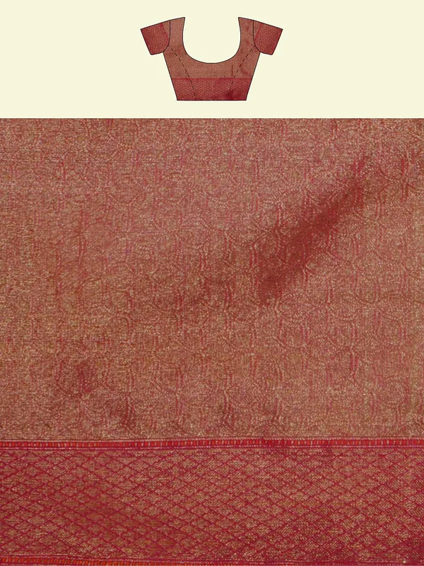 Yellow_Cotton_Blend_Banarasi_Sarees_For_Women