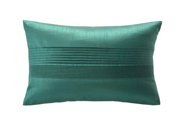 Pack_of_2_Pieces_Polysilk_Aqua_Pleated_Cushion_&_Pillow_Cover_for_Living_Room_and_Bedroom
