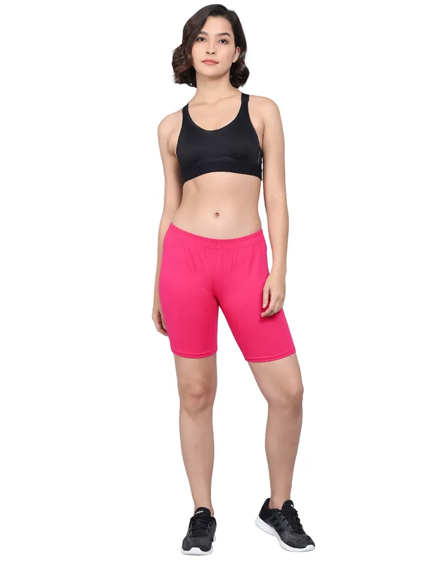 Rani_Pink_Shorts__Comfortable,_Stylish_And_Trendy_Casual_Wear