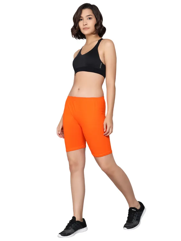 Orange_Shorts__Comfortable,_Stylish_And_Trendy_Casual_Wear
