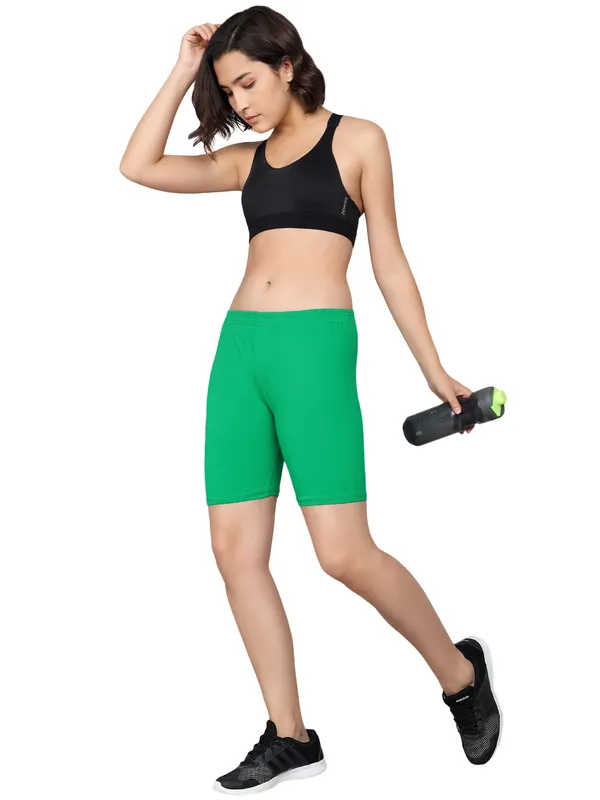 Dark_Green_Shorts__Comfortable,_Stylish_And_Trendy_Casual_Wear